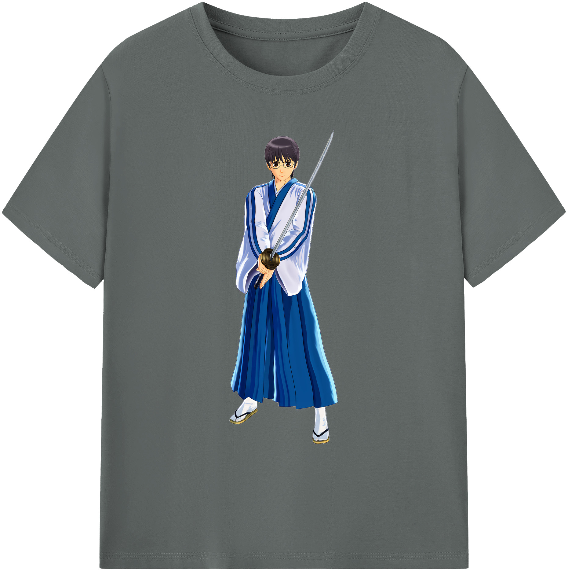 （画像用） ぎんたま 坂田銀時（さかたぎんとき） 神楽 志村新八（しむら しんぱち） GINTAMA Sakata Gintoki Kagura Shimura Shinpachi 綿100％ メンズ半袖Tシャツ｜肌触りやわらか＆通気性